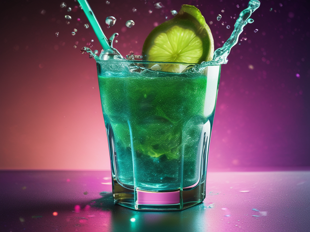 Cocktail Glitter War: Bombay Sapphire Tonic with a Glittering Twist, The Refreshing Glitter&nbsp;Bomb!