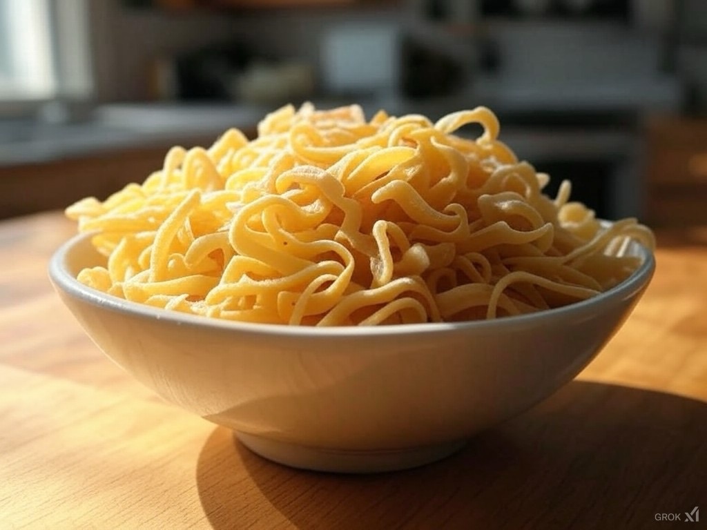 The Incredible Shrinking Pasta: Starchy Nanofibers Shatter Culinary&nbsp;Records